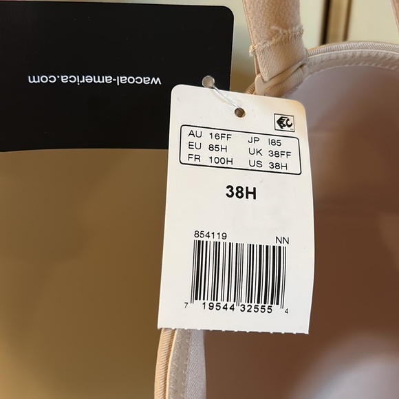 Wacoal Nude Strapless Bra - Picture 3 of 4